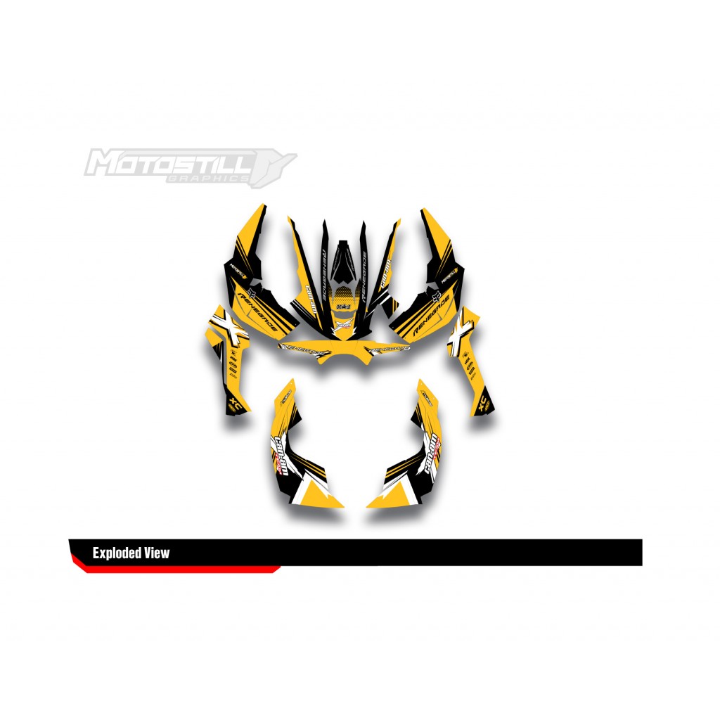 CAN-AM RENEGADE GRAPHIC SET - DECAL KIT