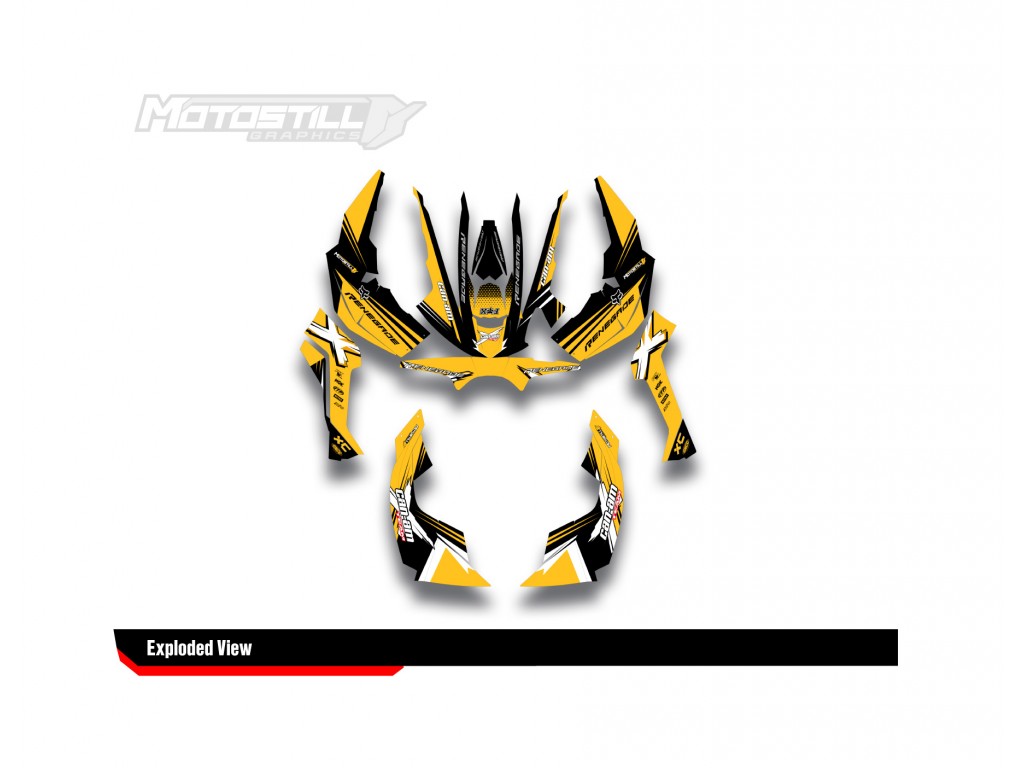 CAN-AM RENEGADE GRAPHIC STICKER SET - DECAL KIT