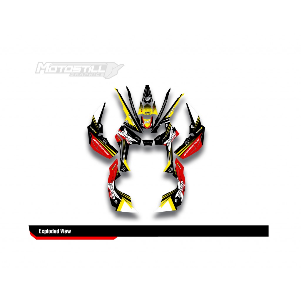 CAN-AM RENEGADE GRAPHIC SET - DECAL KIT