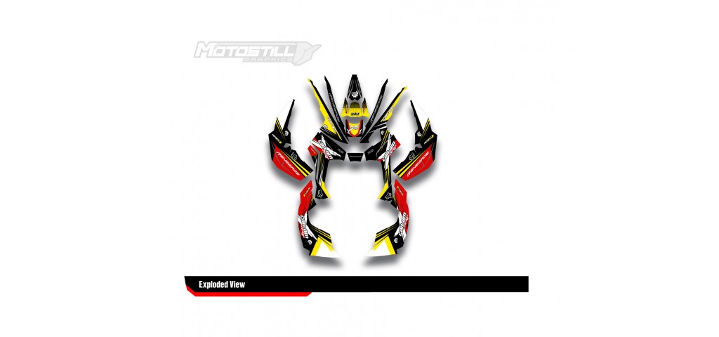 CAN-AM RENEGADE GRAPHIC SET - DECAL KIT
