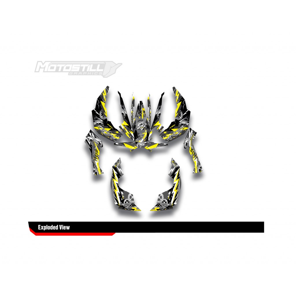 CAN-AM RENEGADE GRAPHIC SET - DECAL KIT