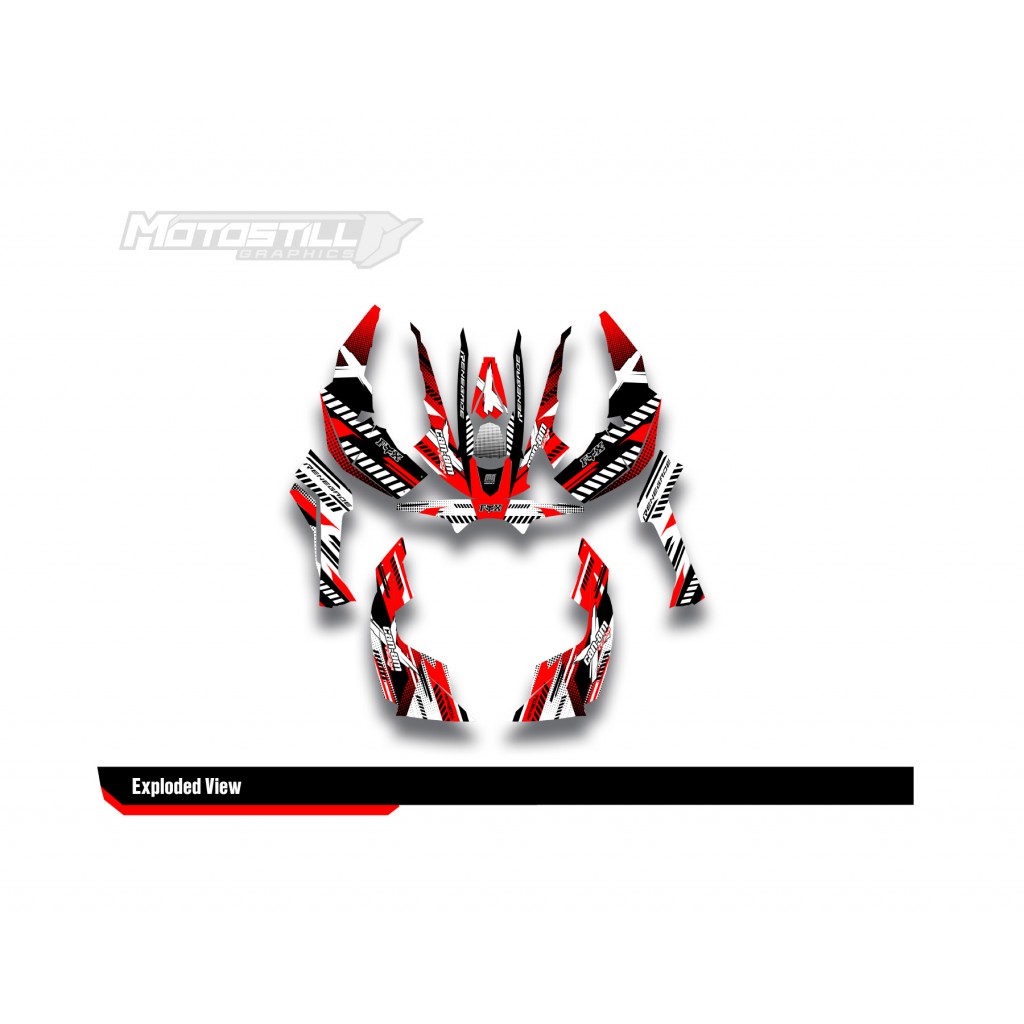 CAN-AM RENEGADE GRAPHIC SET - DECAL KIT