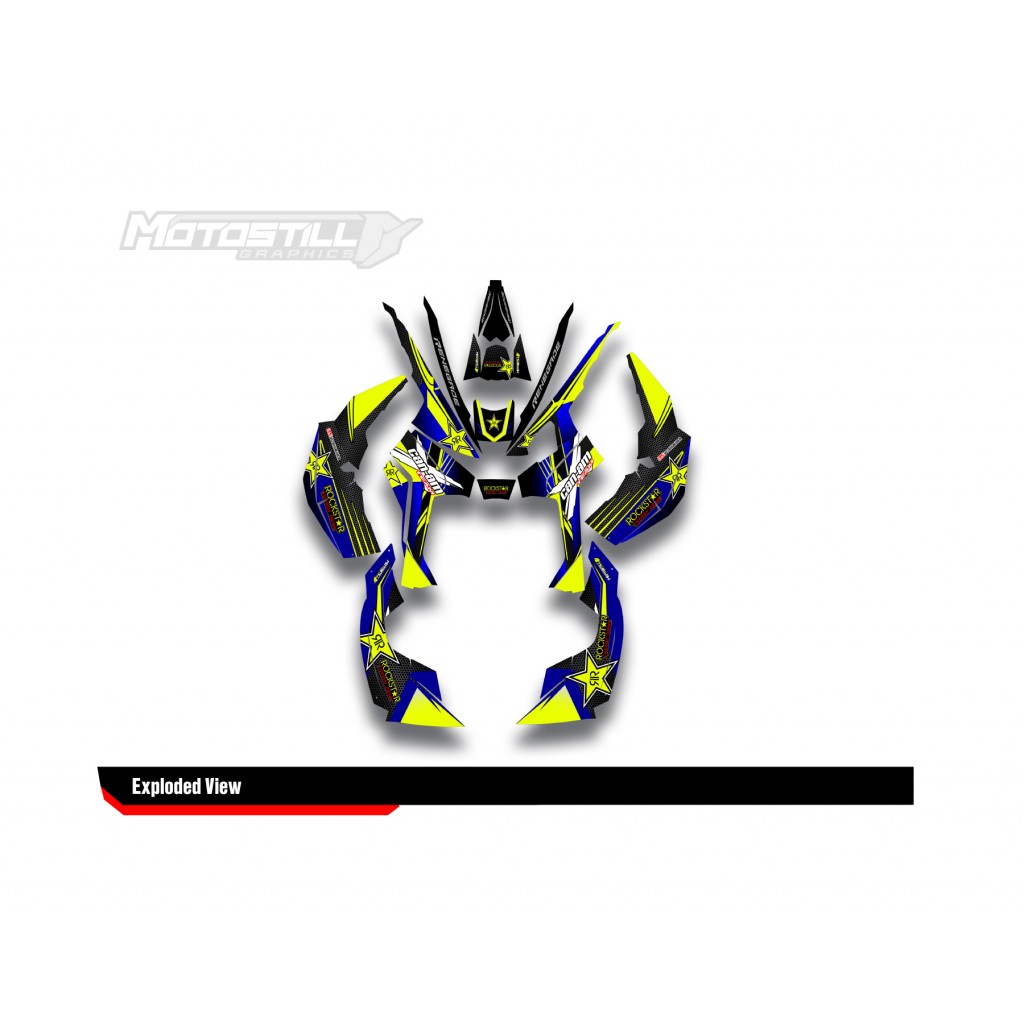 CAN-AM RENEGADE GRAPHIC SET - DECAL KIT