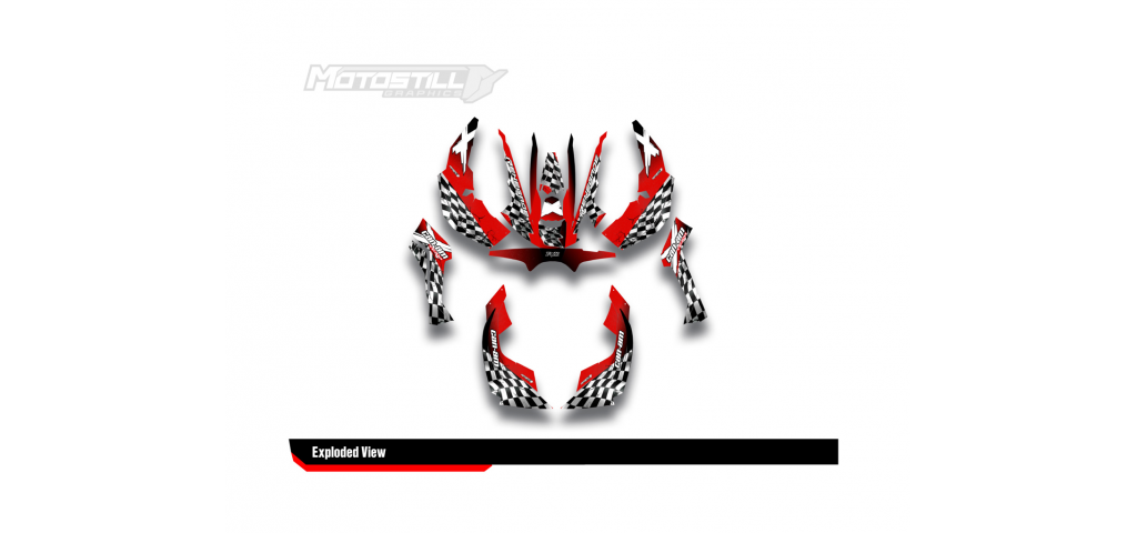 CAN-AM RENEGADE GRAPHIC SET - DECAL KIT