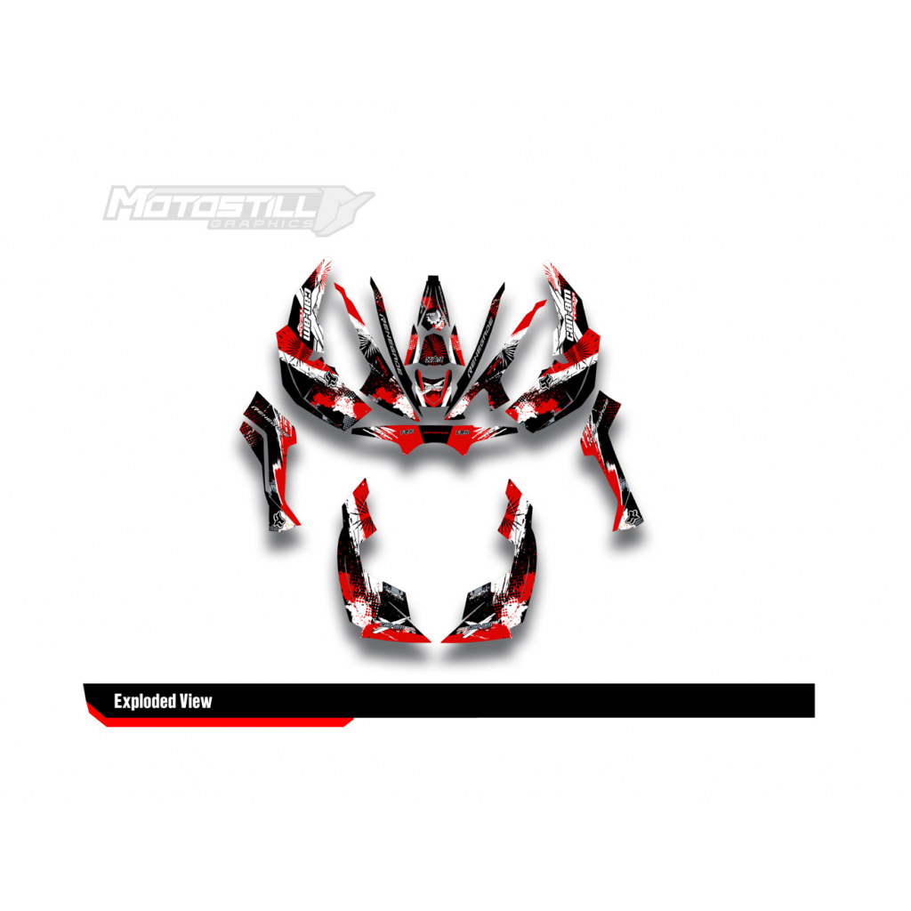 CAN-AM RENEGADE GRAPHIC SET - DECAL KIT