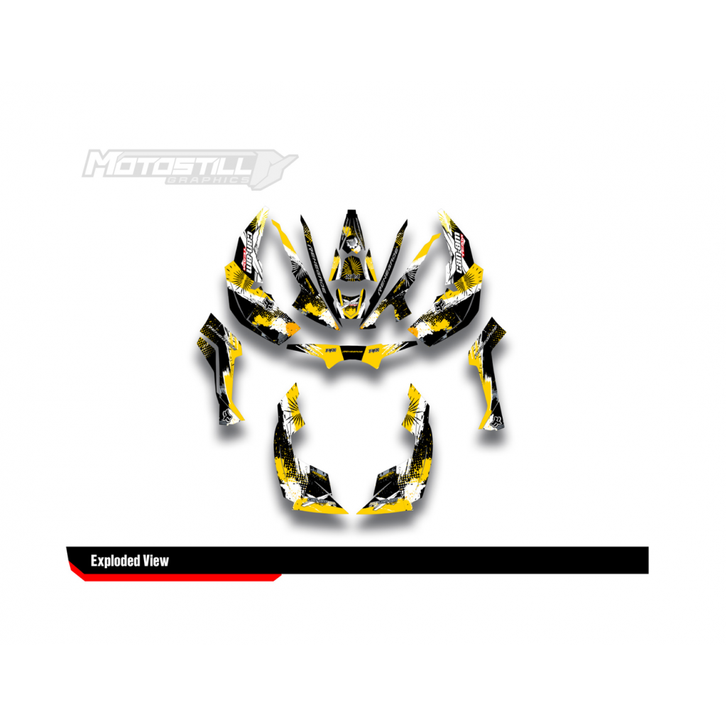 CAN-AM RENEGADE GRAPHIC SET - DECAL KIT