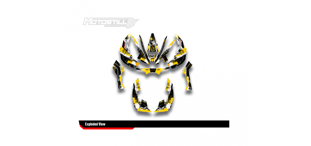 CAN-AM RENEGADE GRAPHIC SET - DECAL KIT