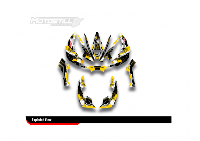 CAN-AM RENEGADE GRAPHIC STICKER SET - DECAL KIT