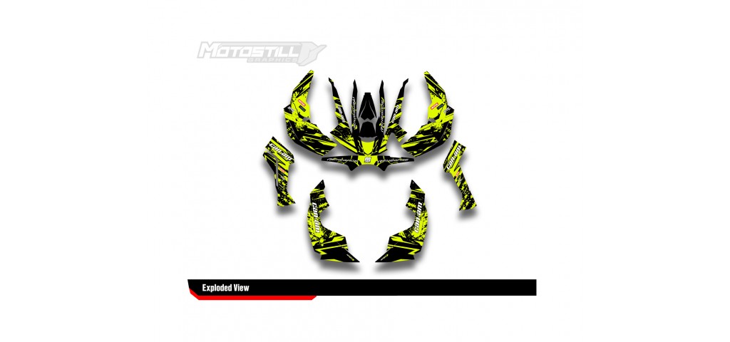 CAN-AM RENEGADE GRAPHIC SET - DECAL KIT