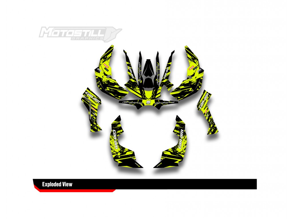 CAN-AM RENEGADE GRAPHIC SET - DECAL KIT