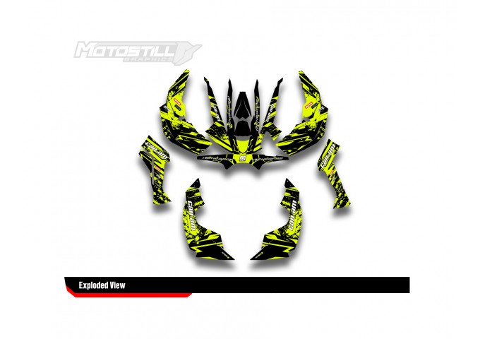 CAN-AM RENEGADE GRAPHIC SET - DECAL KIT