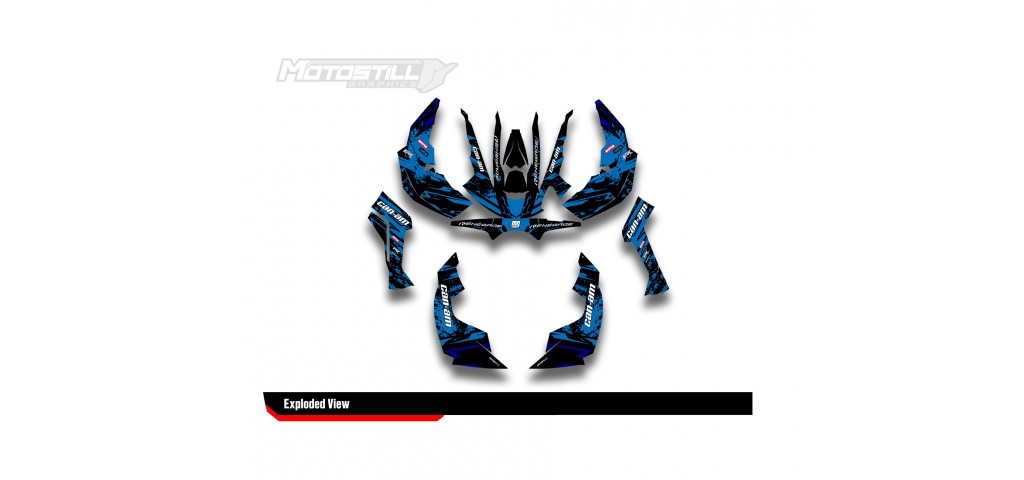 CAN-AM RENEGADE GRAPHIC SET - DECAL KIT