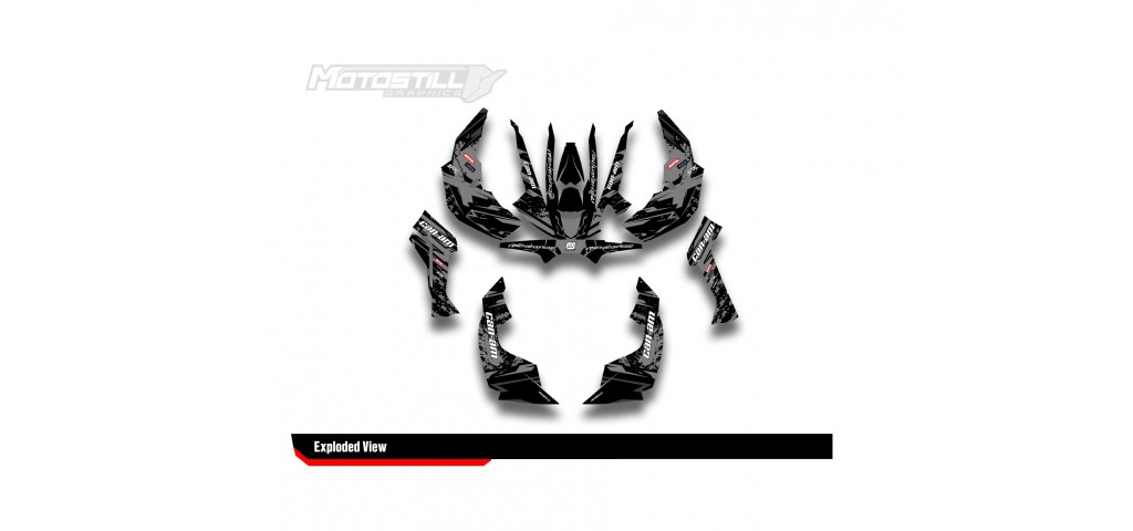CAN-AM RENEGADE GRAPHIC SET - DECAL KIT