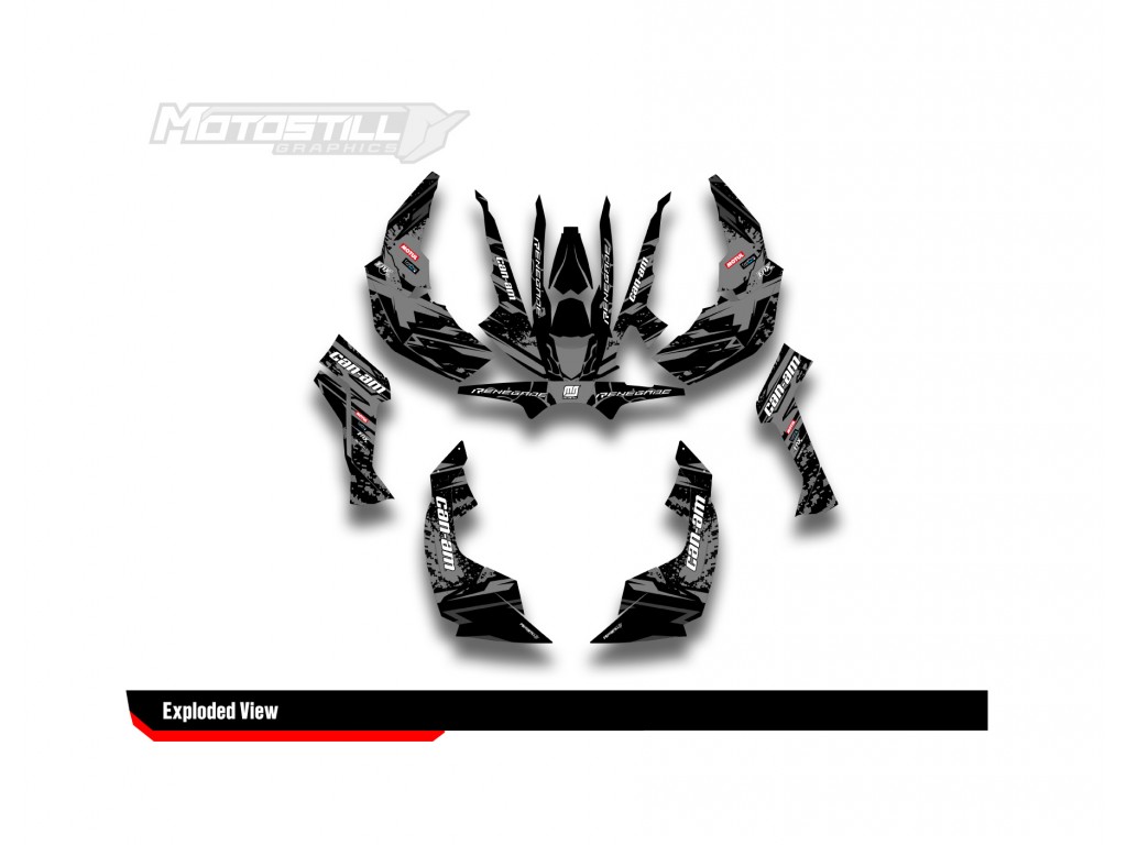 CAN-AM RENEGADE GRAPHIC SET - DECAL KIT