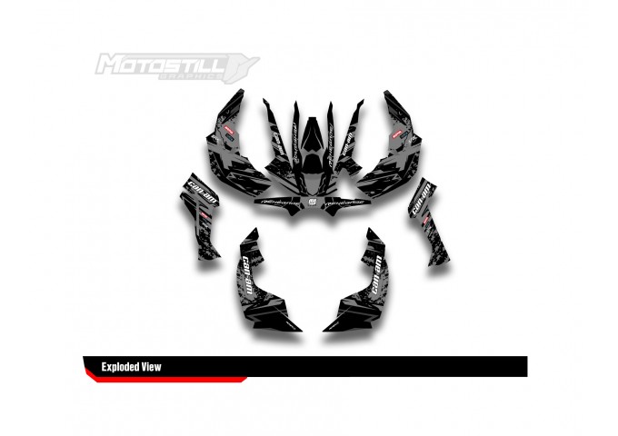 CAN-AM RENEGADE GRAPHIC SET - DECAL KIT