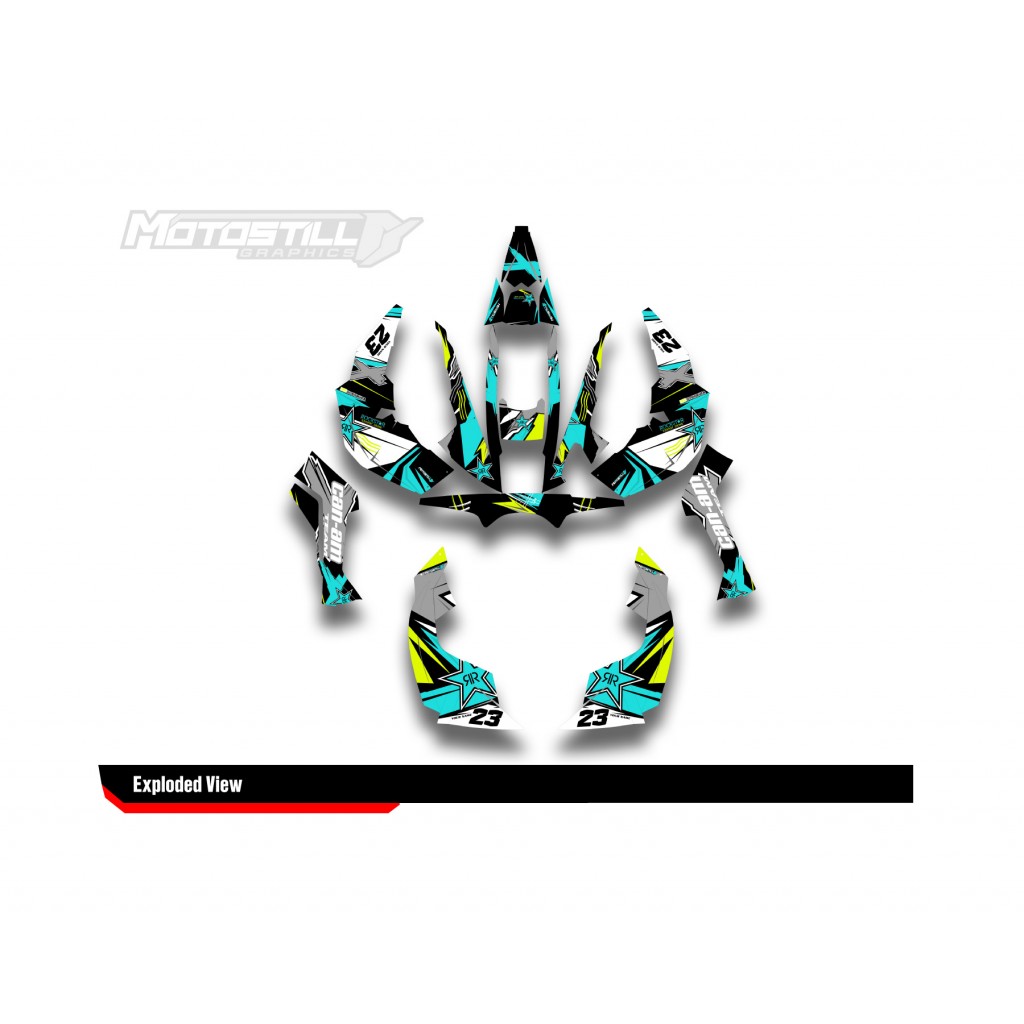 CAN-AM RENEGADE GRAPHIC SET - DECAL KIT