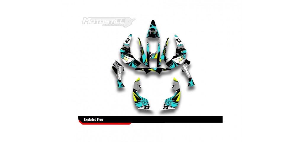 CAN-AM RENEGADE GRAPHIC SET - DECAL KIT
