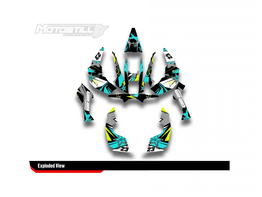 CAN-AM RENEGADE GRAPHIC SET - DECAL KIT
