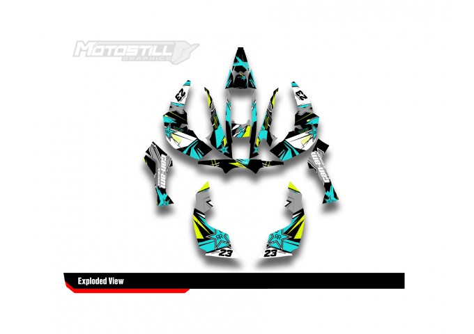 CAN-AM RENEGADE GRAPHIC SET - DECAL KIT