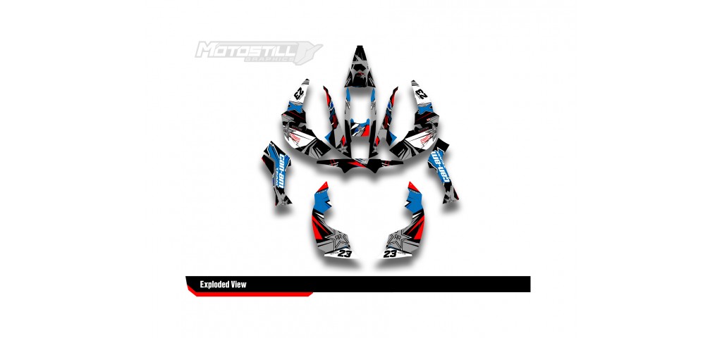 CAN-AM RENEGADE GRAPHIC SET - DECAL KIT