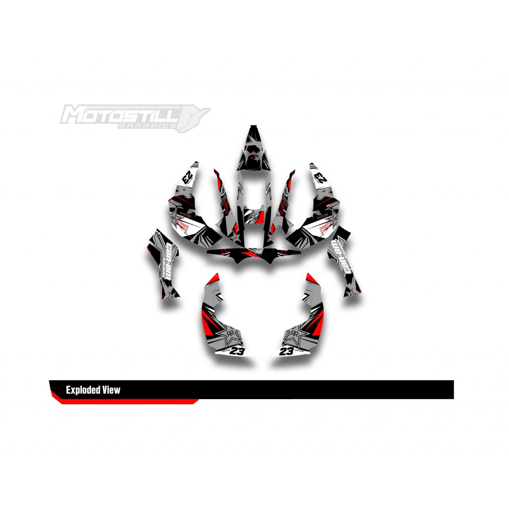 CAN-AM RENEGADE GRAPHIC SET - DECAL KIT