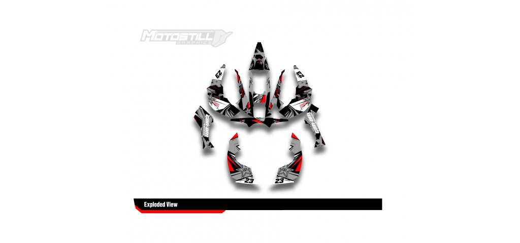 CAN-AM RENEGADE GRAPHIC SET - DECAL KIT