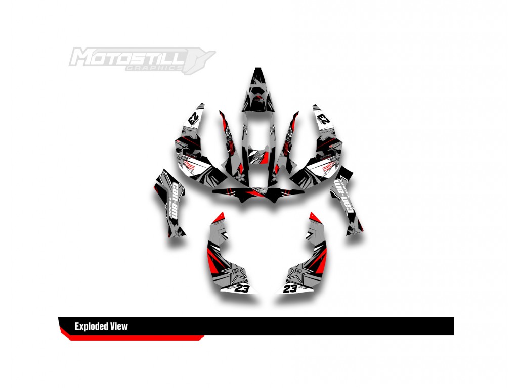 CAN-AM RENEGADE GRAPHIC SET - DECAL KIT