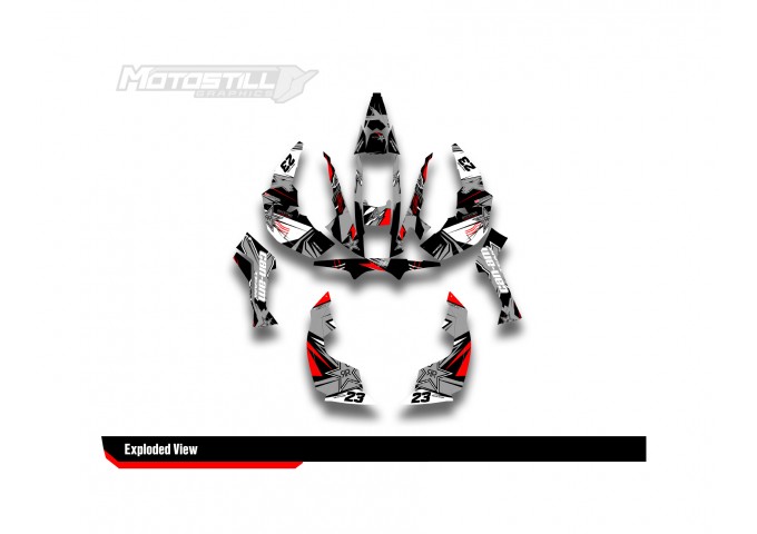 CAN-AM RENEGADE GRAPHIC SET - DECAL KIT