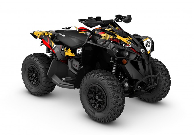 CAN-AM RENEGADE GRAPHIC SET - DECAL KIT