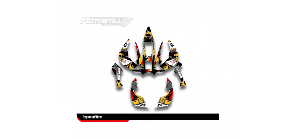 CAN-AM RENEGADE GRAPHIC SET - DECAL KIT