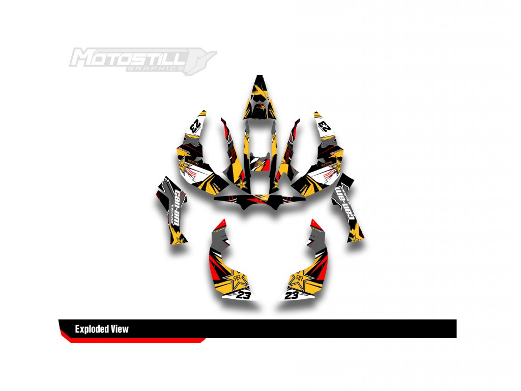 CAN-AM RENEGADE GRAPHIC SET - DECAL KIT