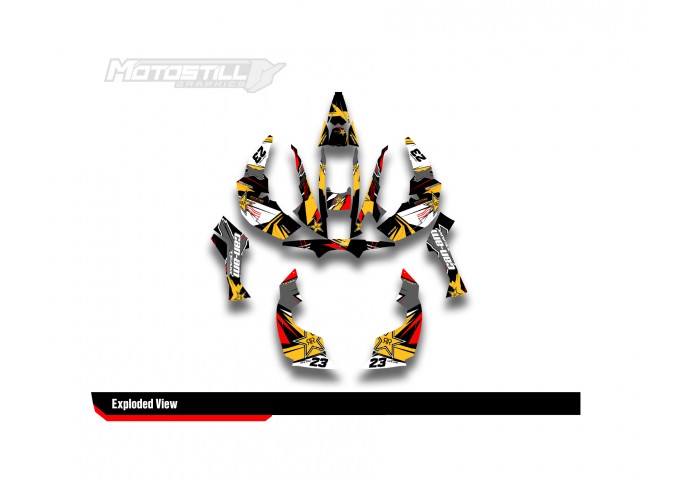 CAN-AM RENEGADE GRAPHIC SET - DECAL KIT