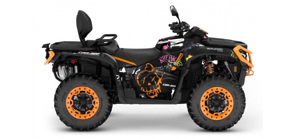CAN-AM OUTLANDER G3 850 - 1000R -- 2025 GRAPHIC SET - DECAL KIT