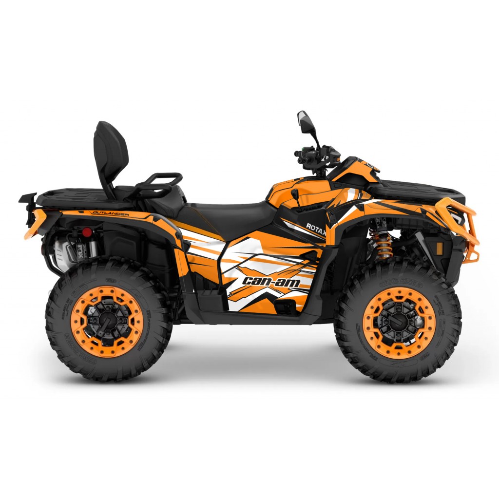CAN-AM OUTLANDER G3 850 - 1000R -- 2025 GRAPHIC SET - DECAL KIT