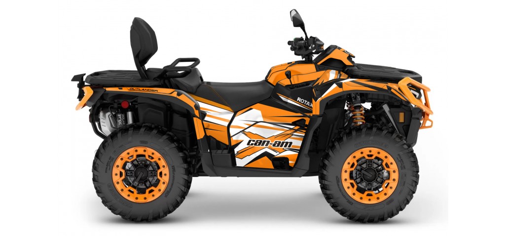 CAN-AM OUTLANDER G3 850 - 1000R -- 2025 GRAPHIC SET - DECAL KIT