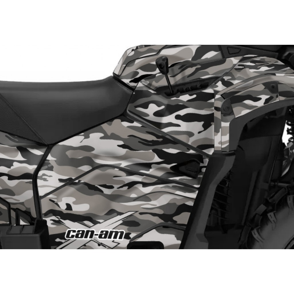 CAN-AM OUTLANDER G3 850 - 1000R -- 2025 GRAPHIC SET - DECAL KIT