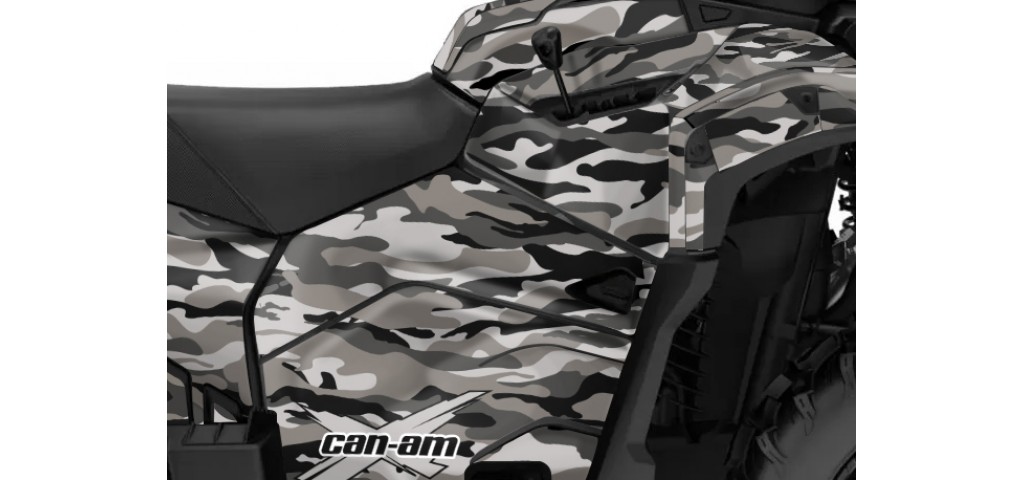 CAN-AM OUTLANDER G3 850 - 1000R -- 2025 GRAPHIC SET - DECAL KIT