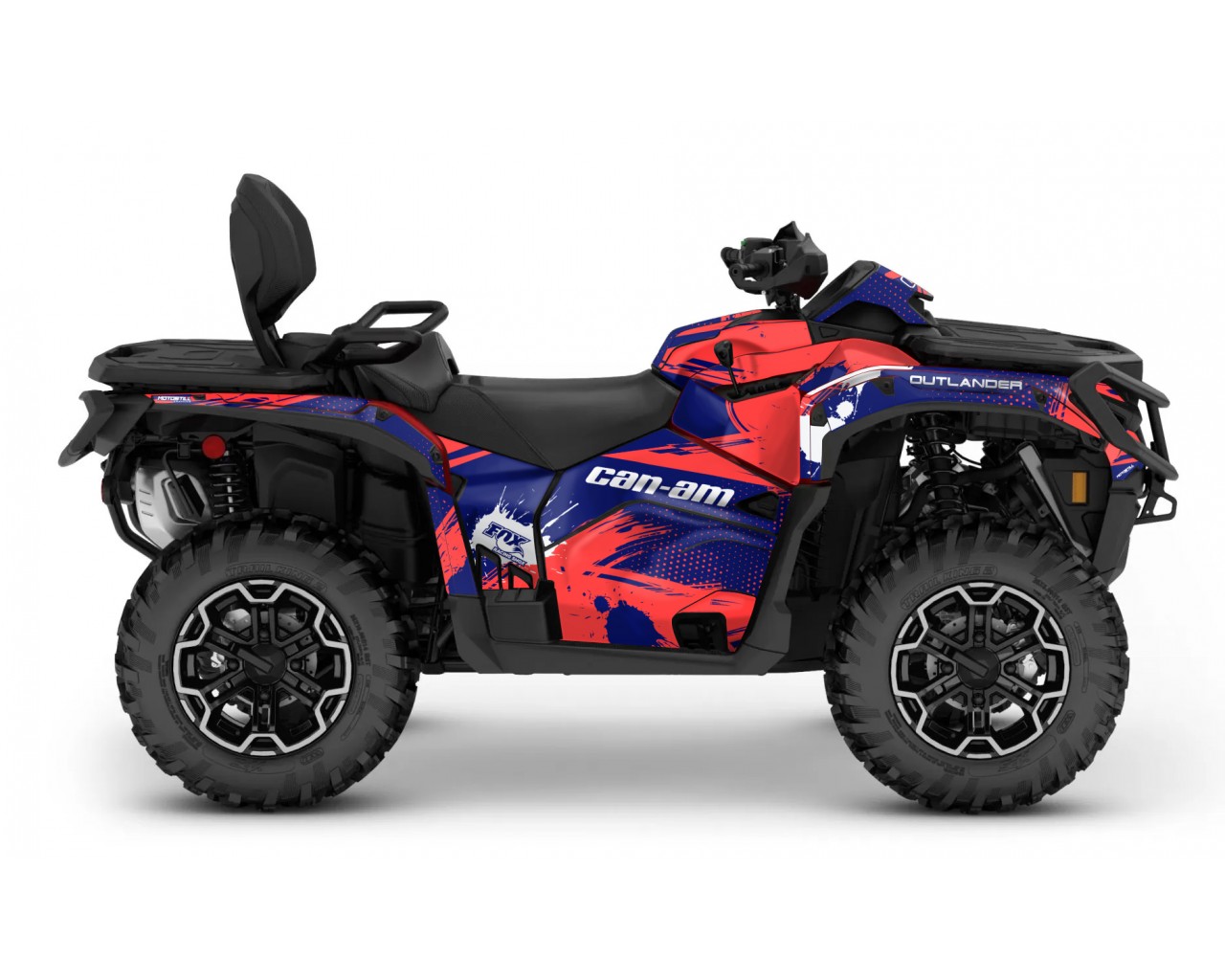 CAN-AM OUTLANDER G3 850 - 1000R -- 2025 GRAPHIC SET - DECAL KIT