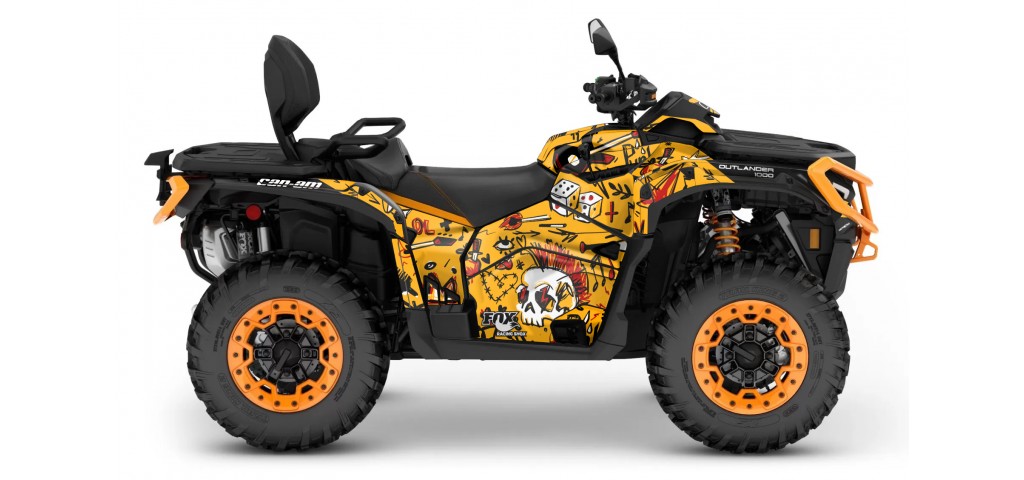 CAN-AM OUTLANDER G3 850 - 1000R -- 2025 GRAPHIC SET - DECAL KIT