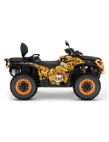 CAN-AM OUTLANDER G3 850 - 1000R -- 2025 GRAPHIC SET - DECAL KIT