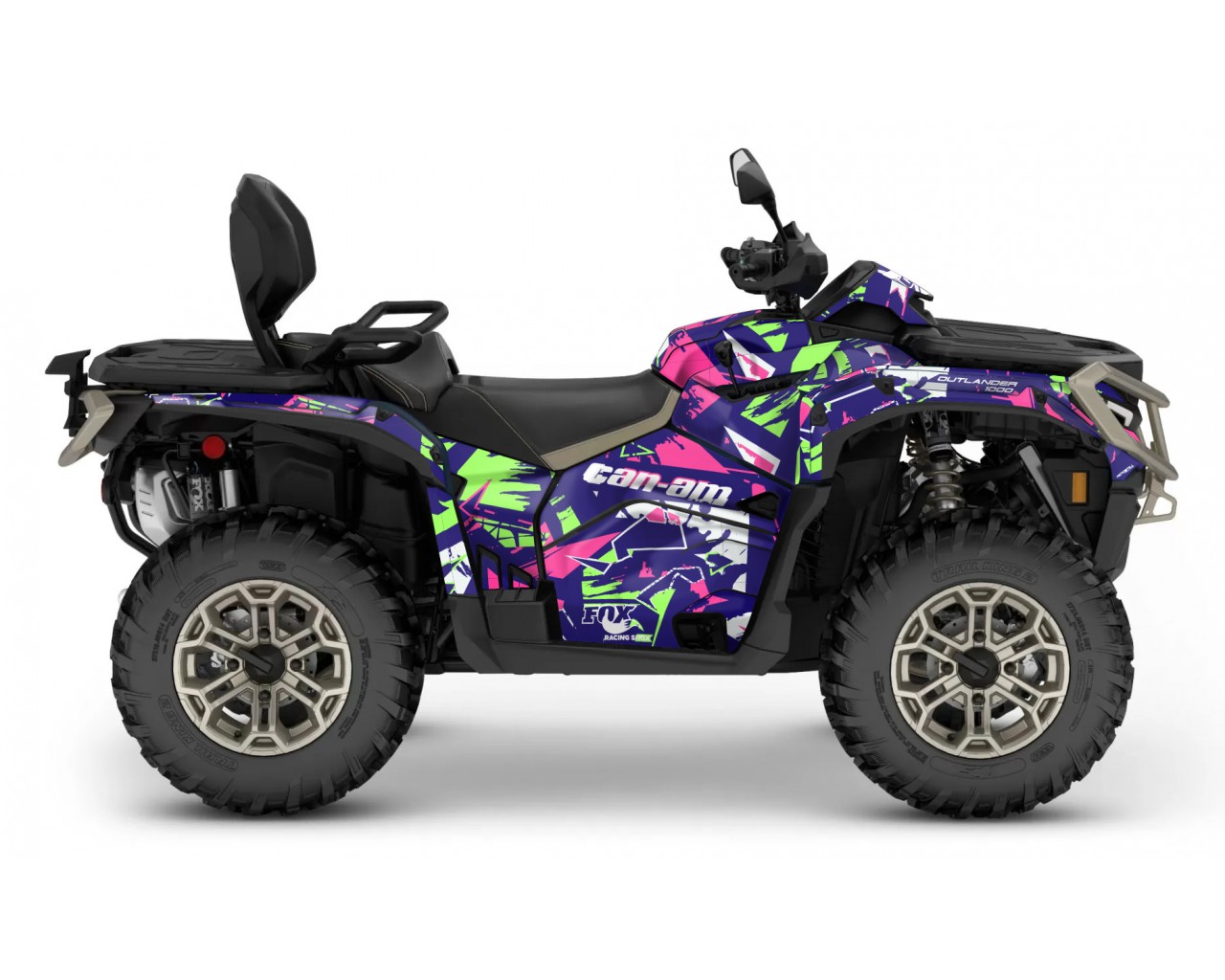 CAN-AM OUTLANDER G3 850 - 1000R -- 2025 GRAPHIC SET - DECAL KIT