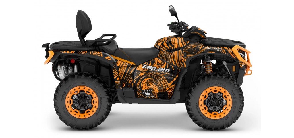 CAN-AM OUTLANDER G3 850 - 1000R -- 2025 GRAPHIC SET - DECAL KIT