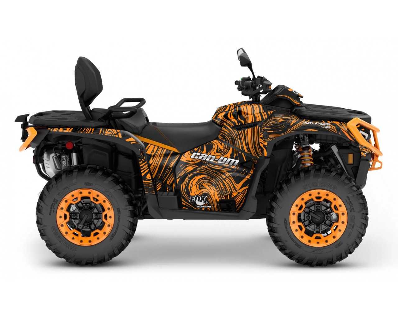 CAN-AM OUTLANDER G3 850 - 1000R -- 2025 GRAPHIC SET - DECAL KIT