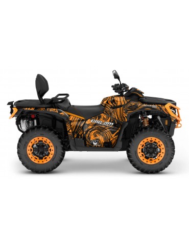 CAN-AM OUTLANDER G3 850 - 1000R -- 2025 GRAPHIC SET - DECAL KIT