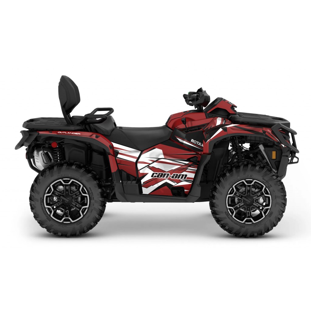 CAN-AM OUTLANDER G3 850 - 1000R -- 2025 GRAPHIC SET - DECAL KIT
