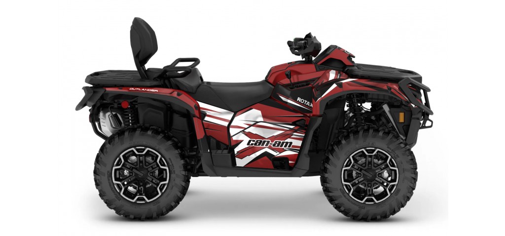 CAN-AM OUTLANDER G3 850 - 1000R -- 2025 GRAPHIC SET - DECAL KIT