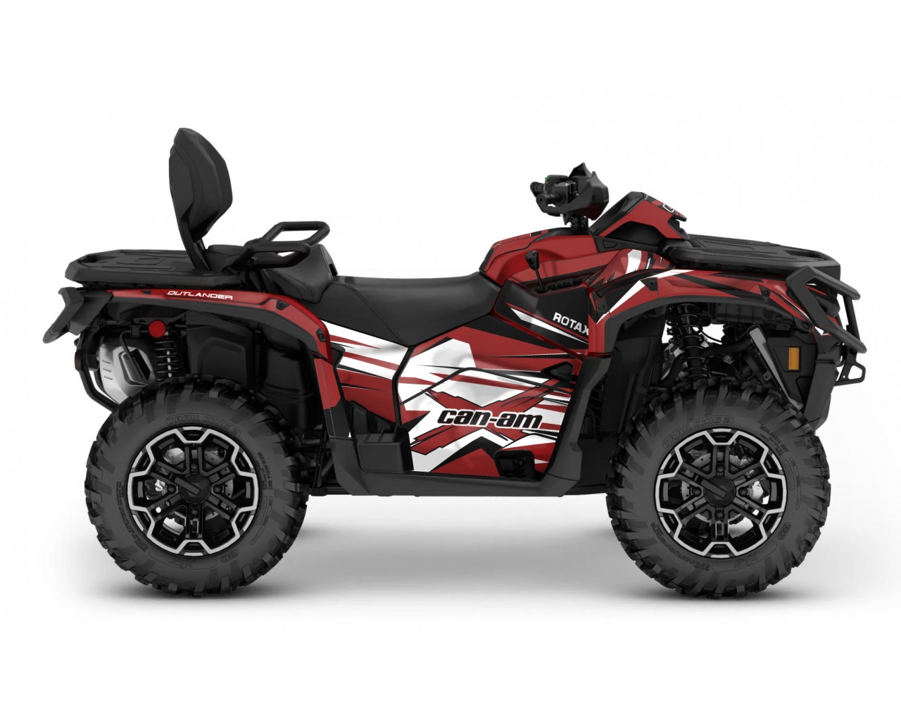 CAN-AM OUTLANDER G3 850 - 1000R -- 2025 GRAPHIC SET - DECAL KIT
