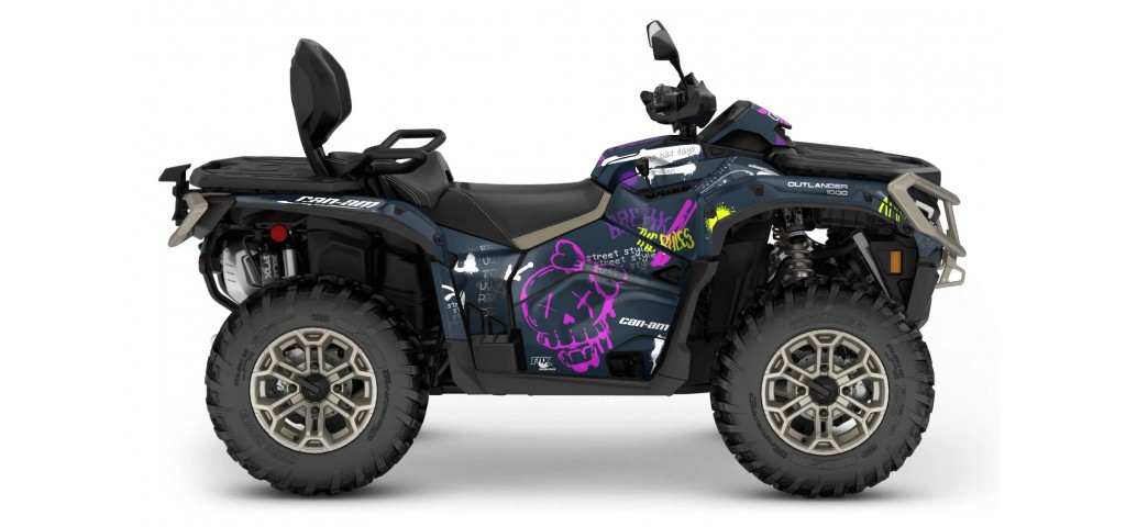 CAN-AM OUTLANDER G3 850 - 1000R -- 2025 GRAPHIC SET - DECAL KIT