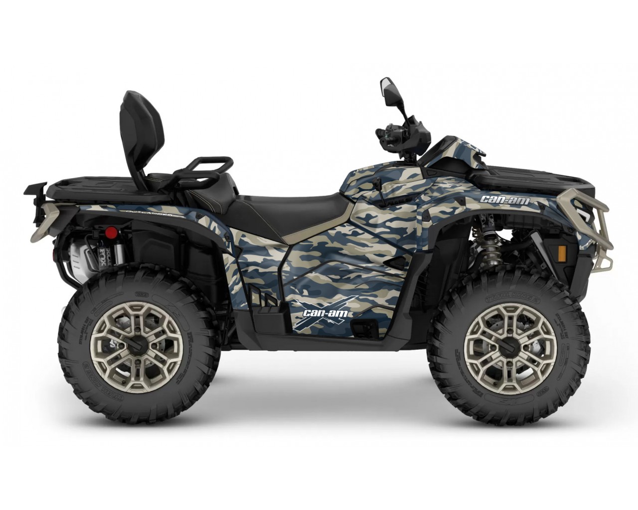 CAN-AM OUTLANDER G3 850 - 1000R -- 2025 GRAPHIC SET - DECAL KIT