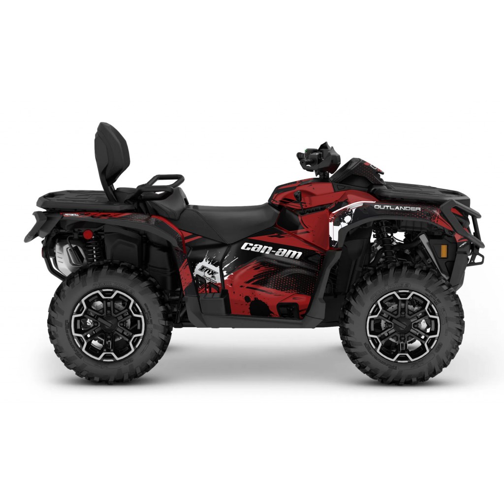 CAN-AM OUTLANDER G3 850 - 1000R -- 2025 GRAPHIC SET - DECAL KIT
